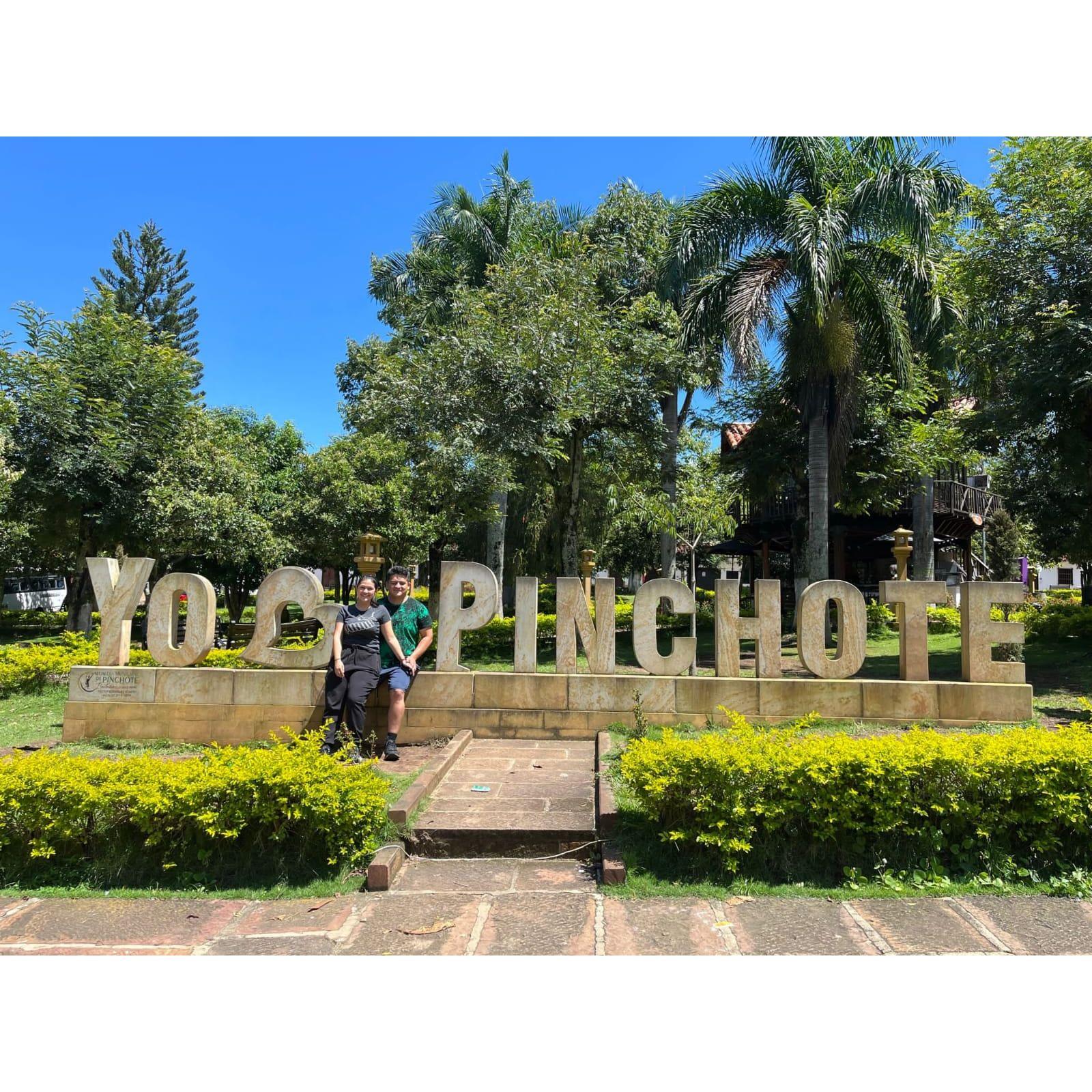 Visiting Pinchote, close to San Gil