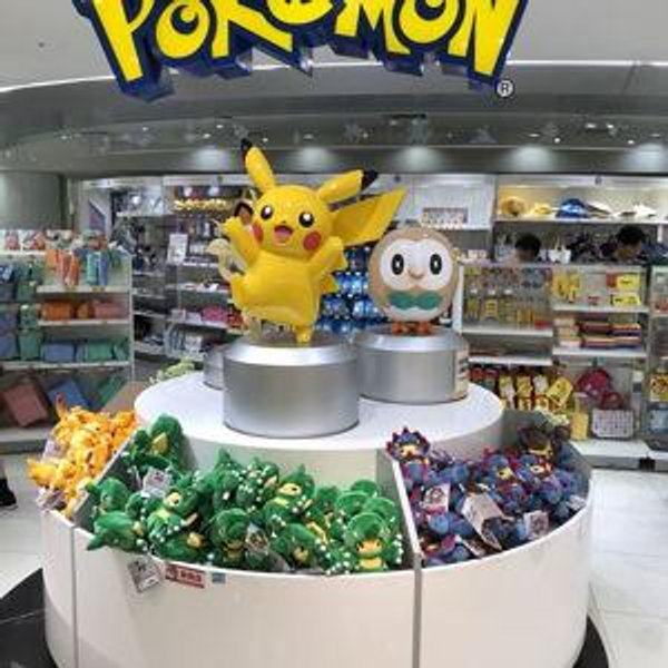 Pokemon Center goodies
