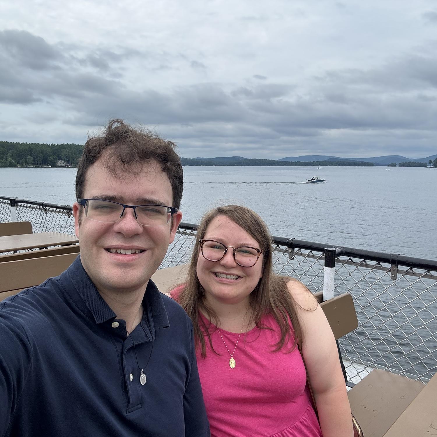 We also rode the Mount Washington while we were in Wolfeboro. It is basically the New Hampshire version of a Seine river cruise.