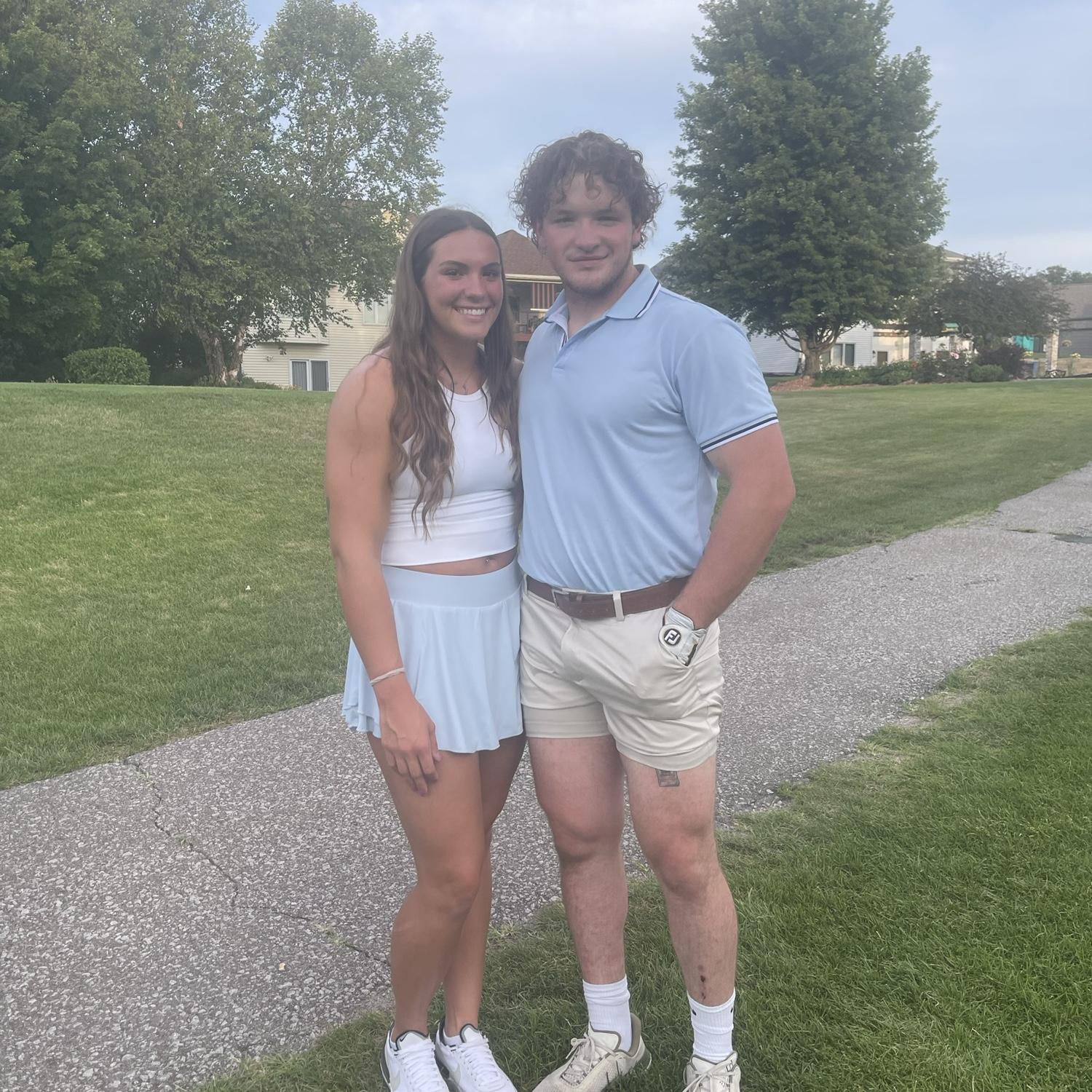 First time golfing together!