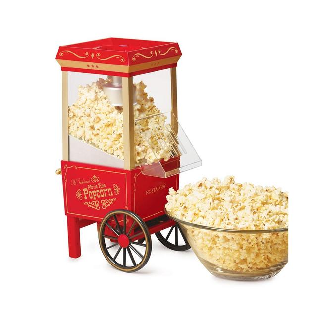 Nostalgia 12 Cup Hot Air Popcorn Maker