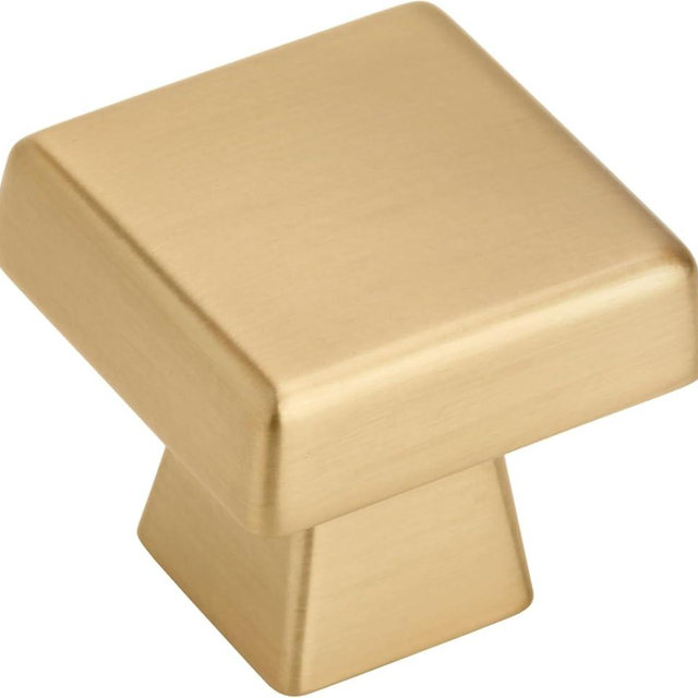 Amerock | Cabinet Knob | Champagne Bronze | 1-1/2 inch (38 mm) Length | Blackrock | 1 Pack | Drawer Knob | Cabinet Hardware