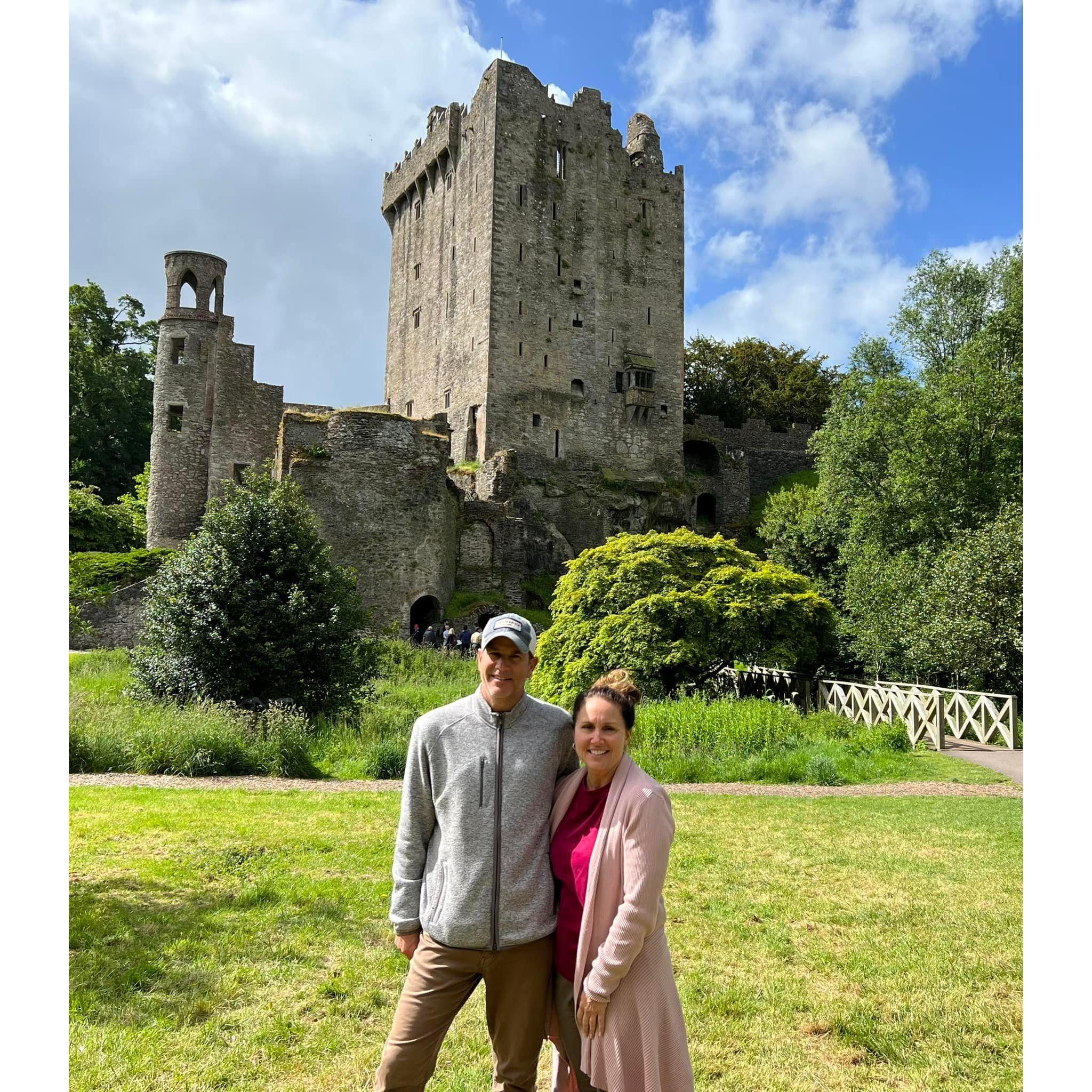 At Blarney Castle in Cork, Ireland.