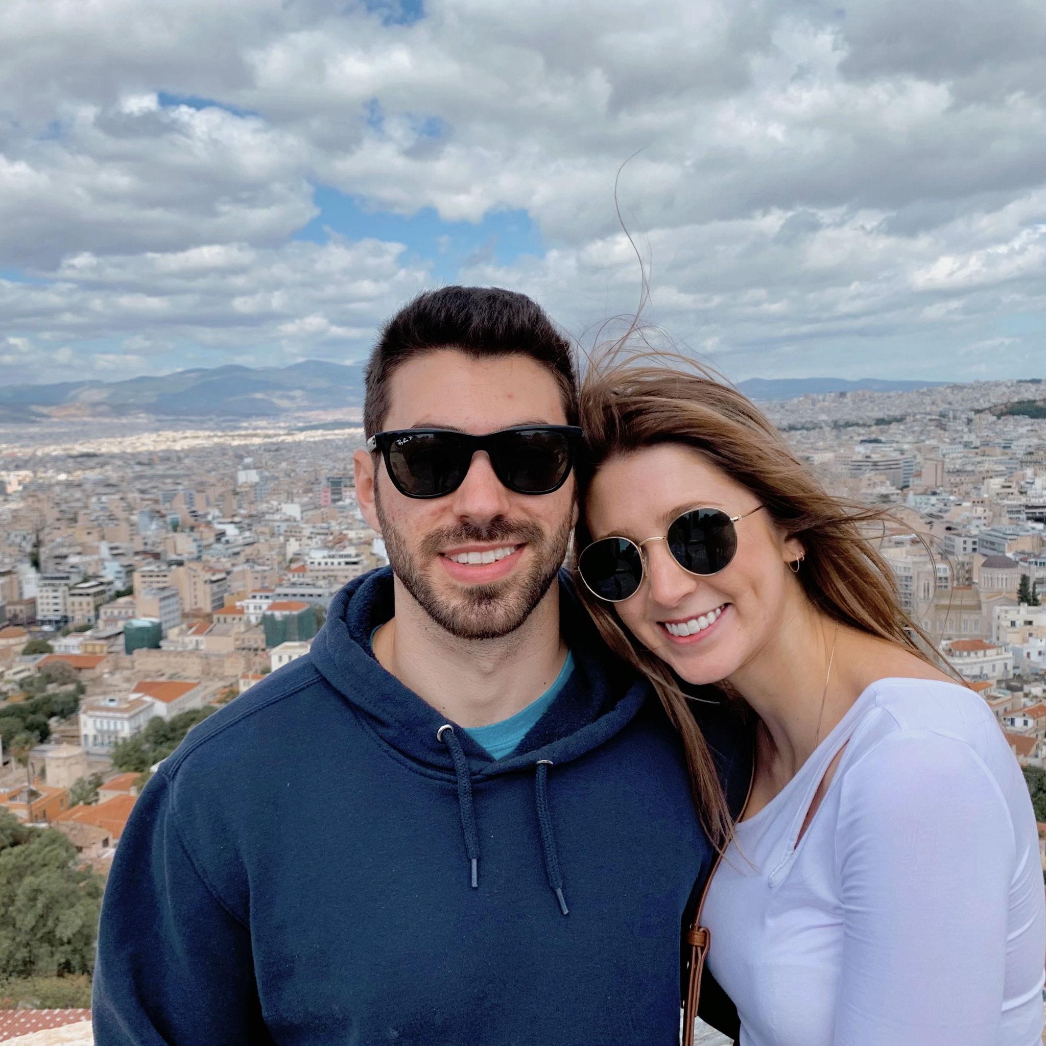 Our first trip together - Athens, Greece!