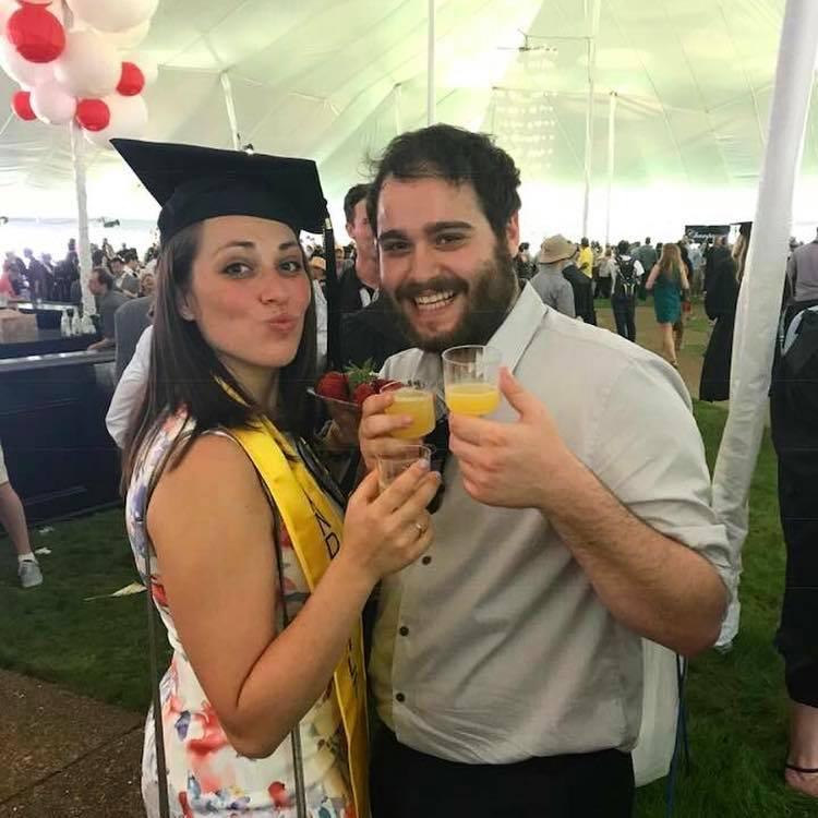 Rachel's college graduation- 2018