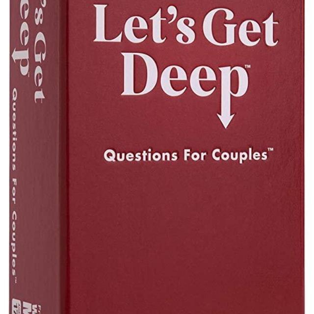 Let's Get Deep - The Relationship Game Full of Questions for Couples - by What Do You Meme?