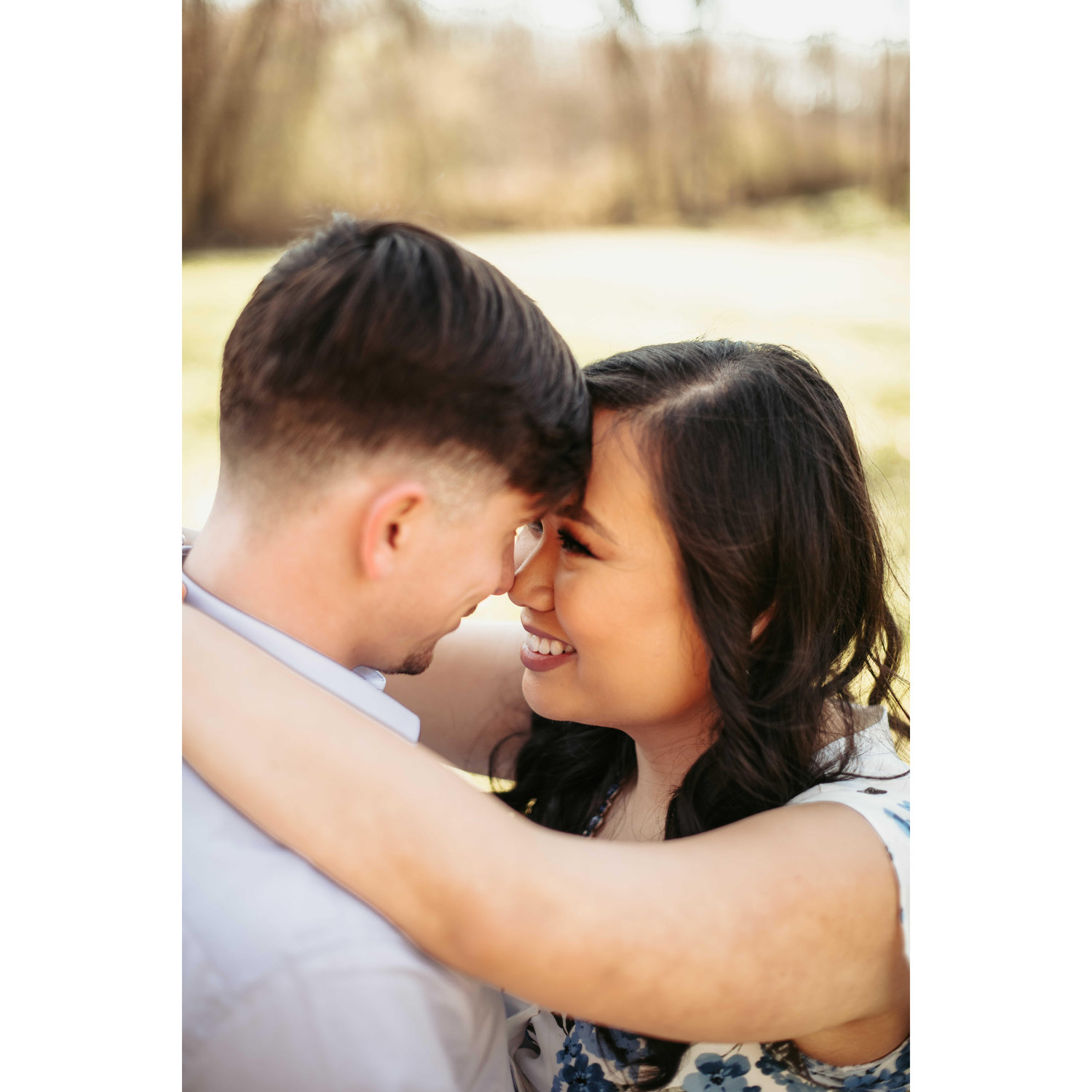 Engagement photos in Columbiana on the Crumpton Quail Farm