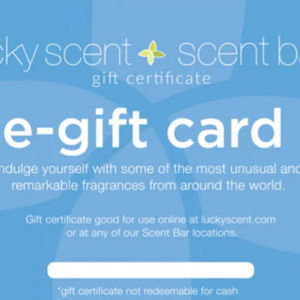 Scent Bar Gift Certificate