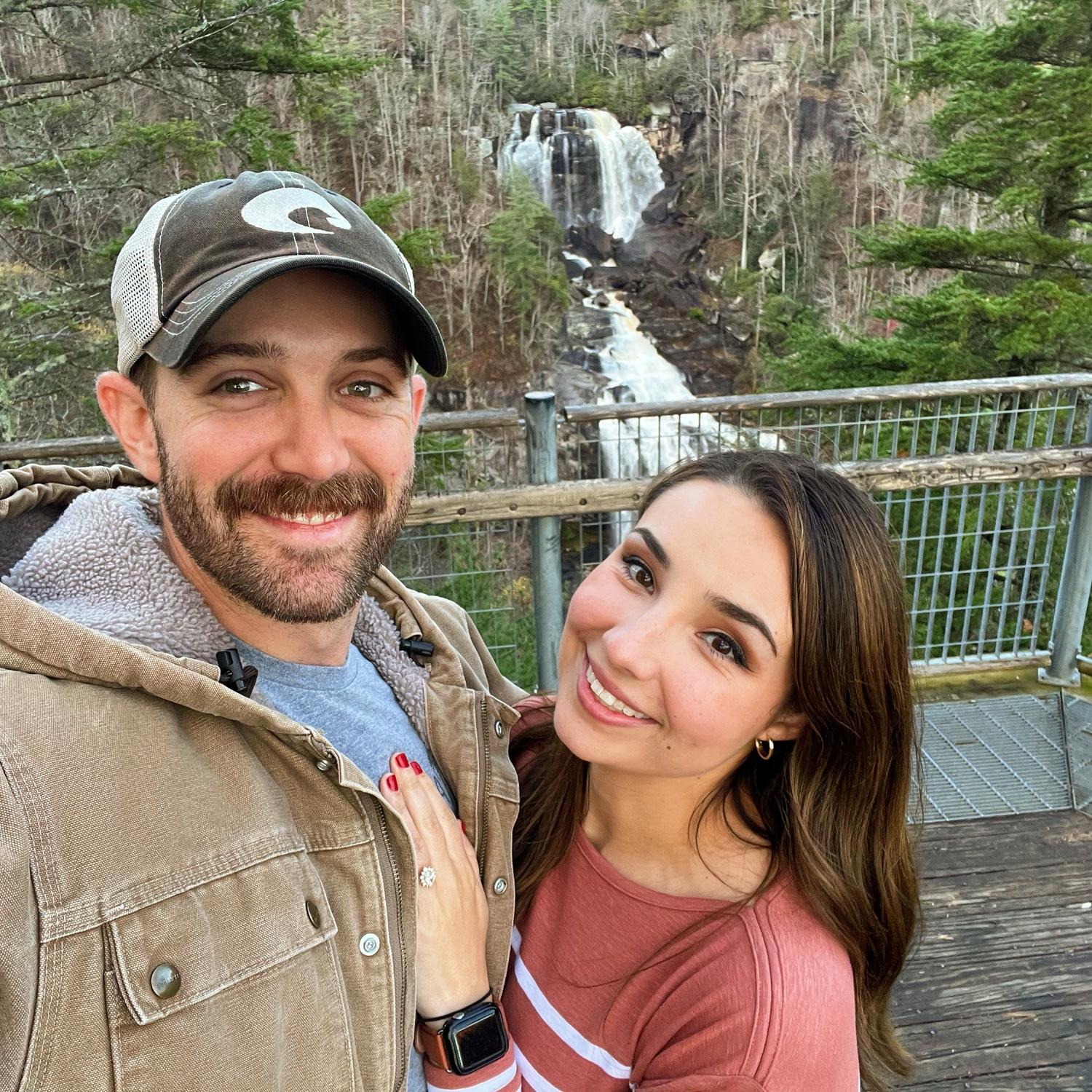 Adam and Alivia love a good hike to see nature!
