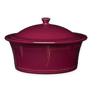Fiesta® 90 oz. Covered Casserole in Claret