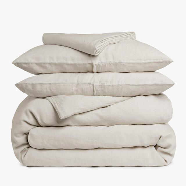 Linen Venice Set - King - Set of 2 (with top sheet)