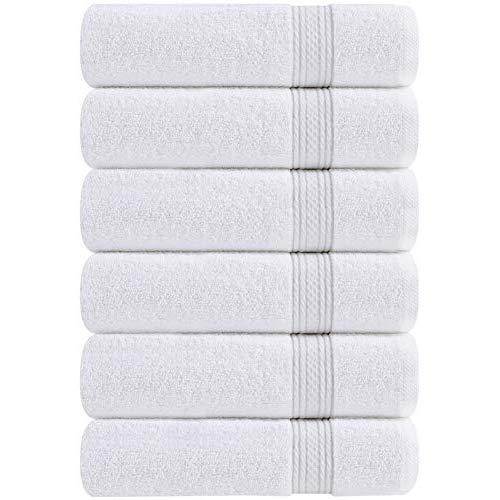 Cotton Bath Towels 34 x 75 Super Absorbent For Pool Spa Utopia Hotel  GymTowels
