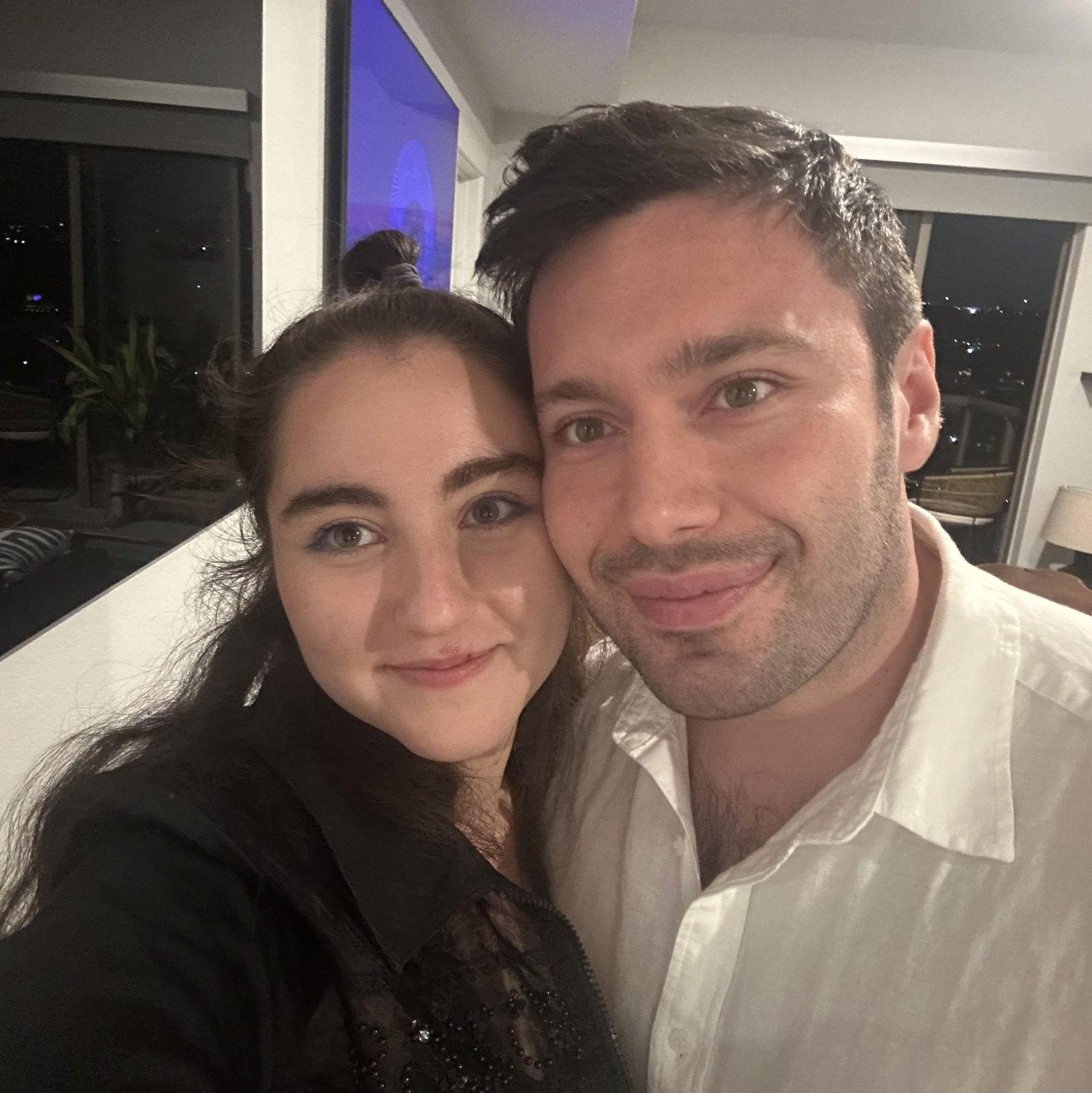 Our first New Year's Eve together