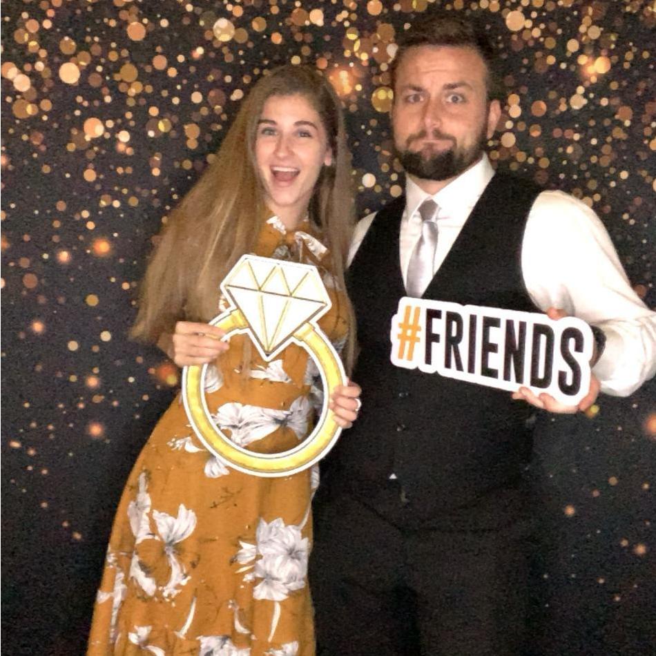 And she thought I was getting ready to pop the question...