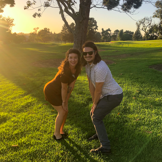 first wedding together.