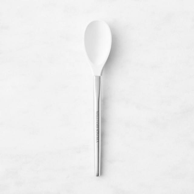 Williams Sonoma Stainless-Steel Silicone Tasting Spoon, White