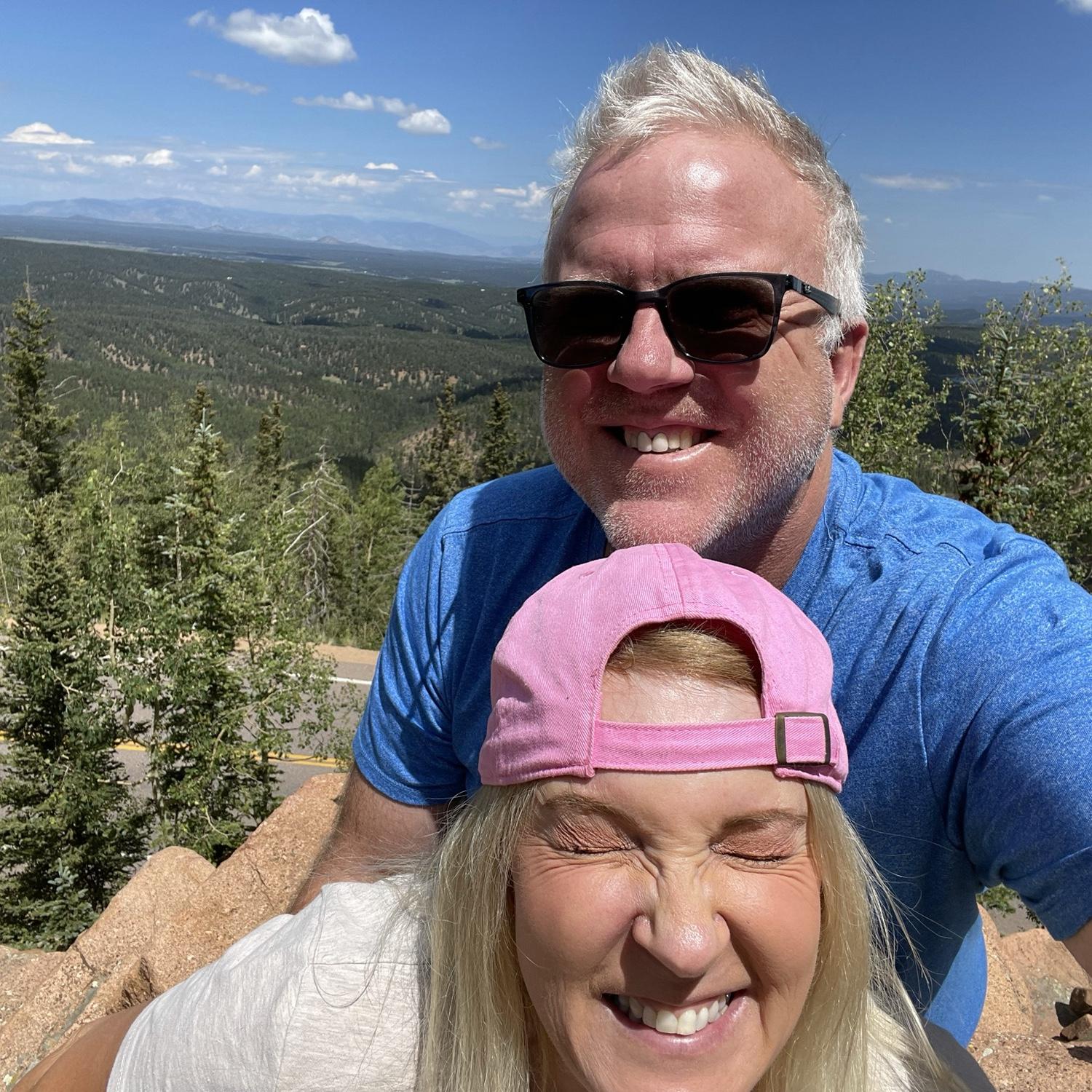 Colorado elevation at 11,400 feet was a leeetle scary!