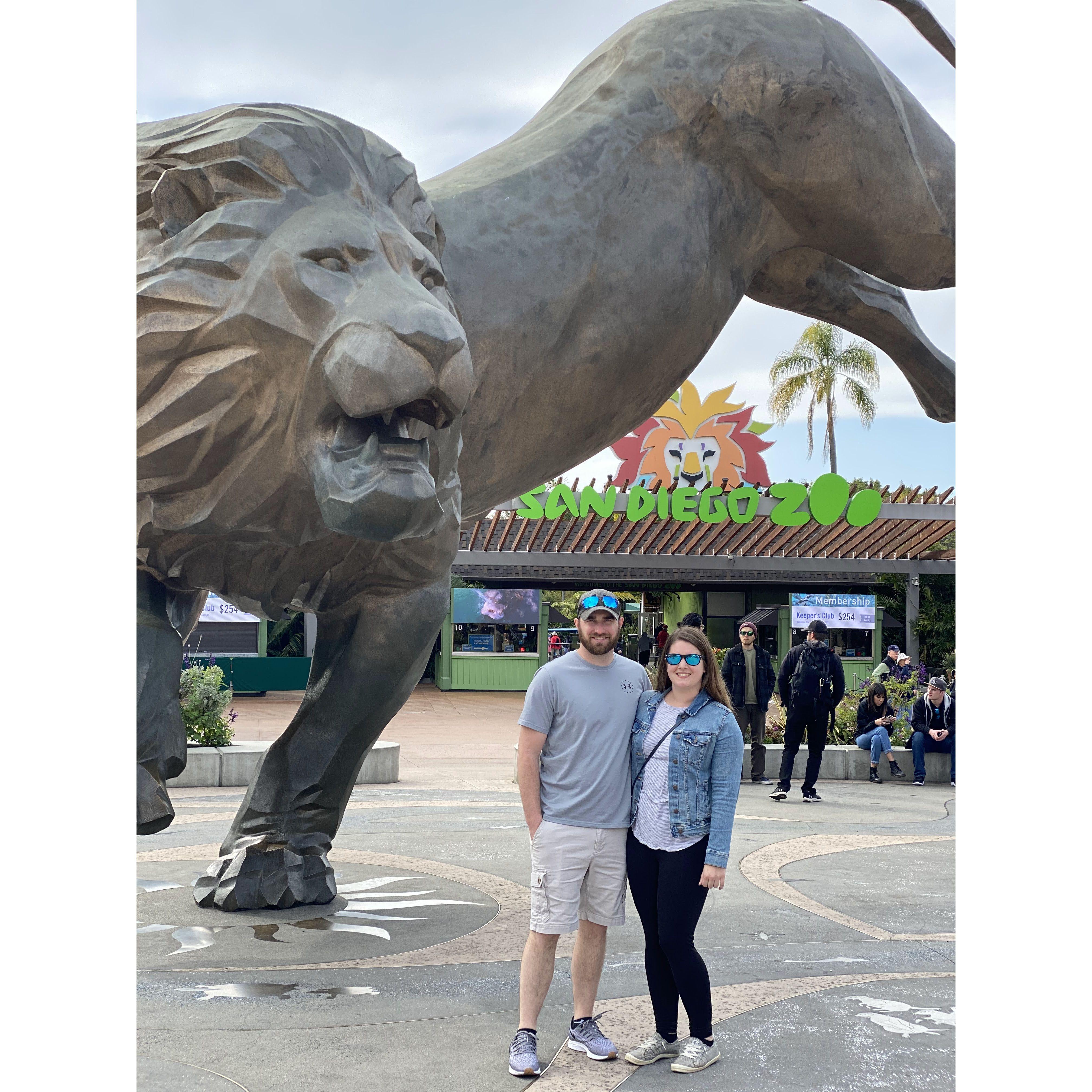 San Diego Zoo in February 2020