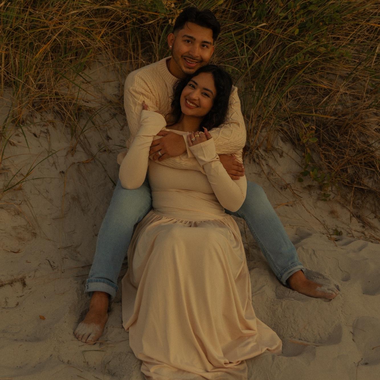 This is one of our favorite pictures for our Christmas card. We really looked so good in this one lol definitely one of our favorite memories. 💗