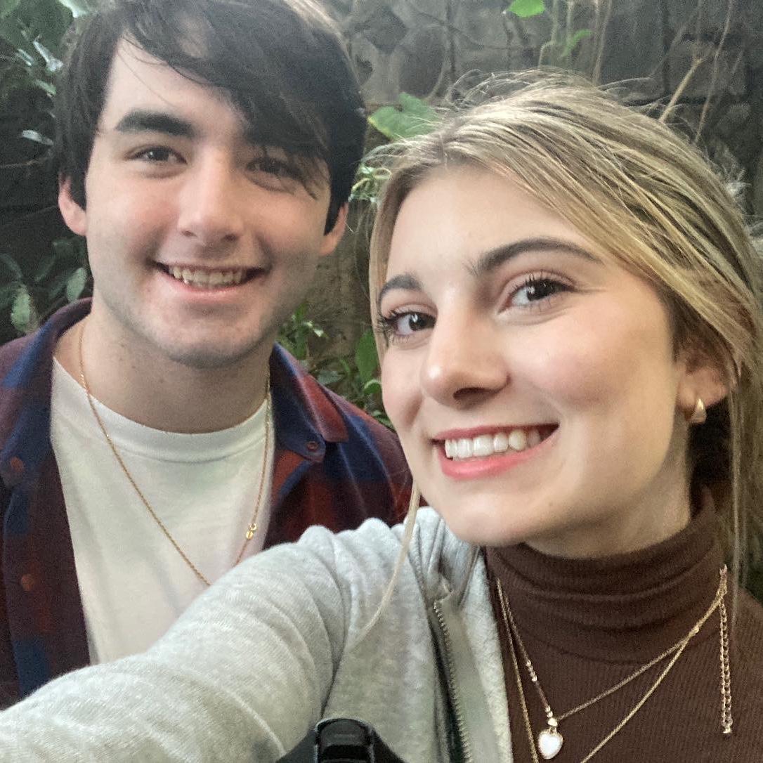 Our 2 year anniversary at the aquarium