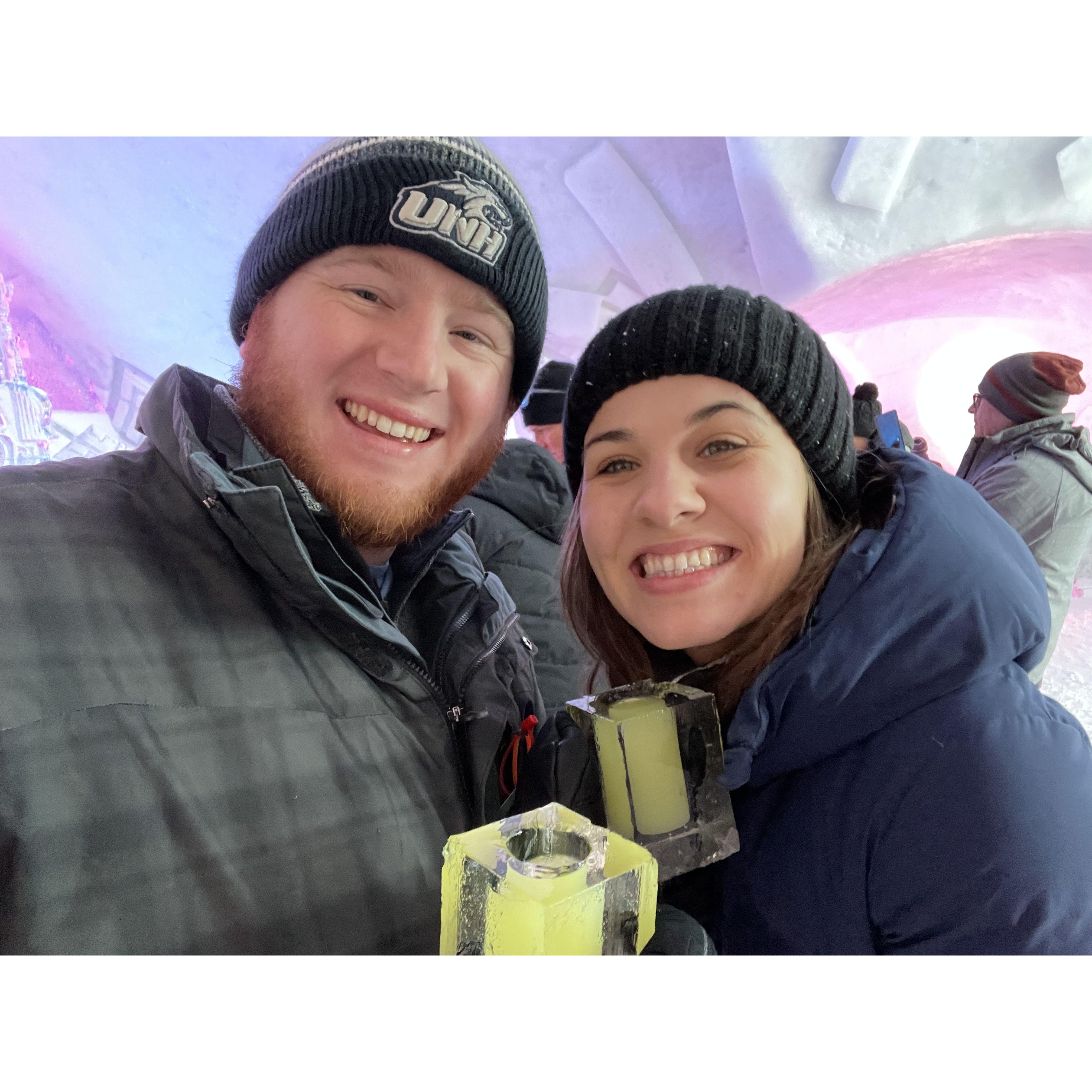Ice Castles in Canada