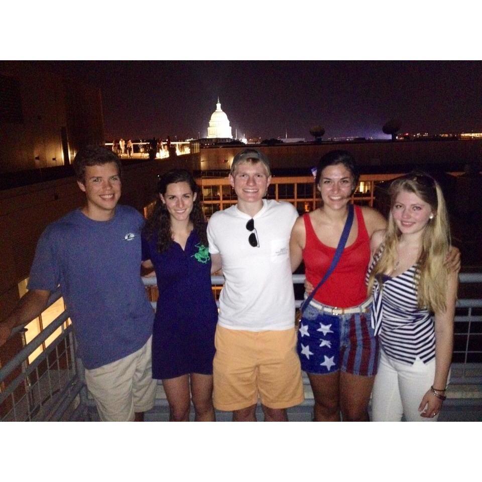Their first (of many) 4ths of July together. Look at baby Jacob and Amanda!