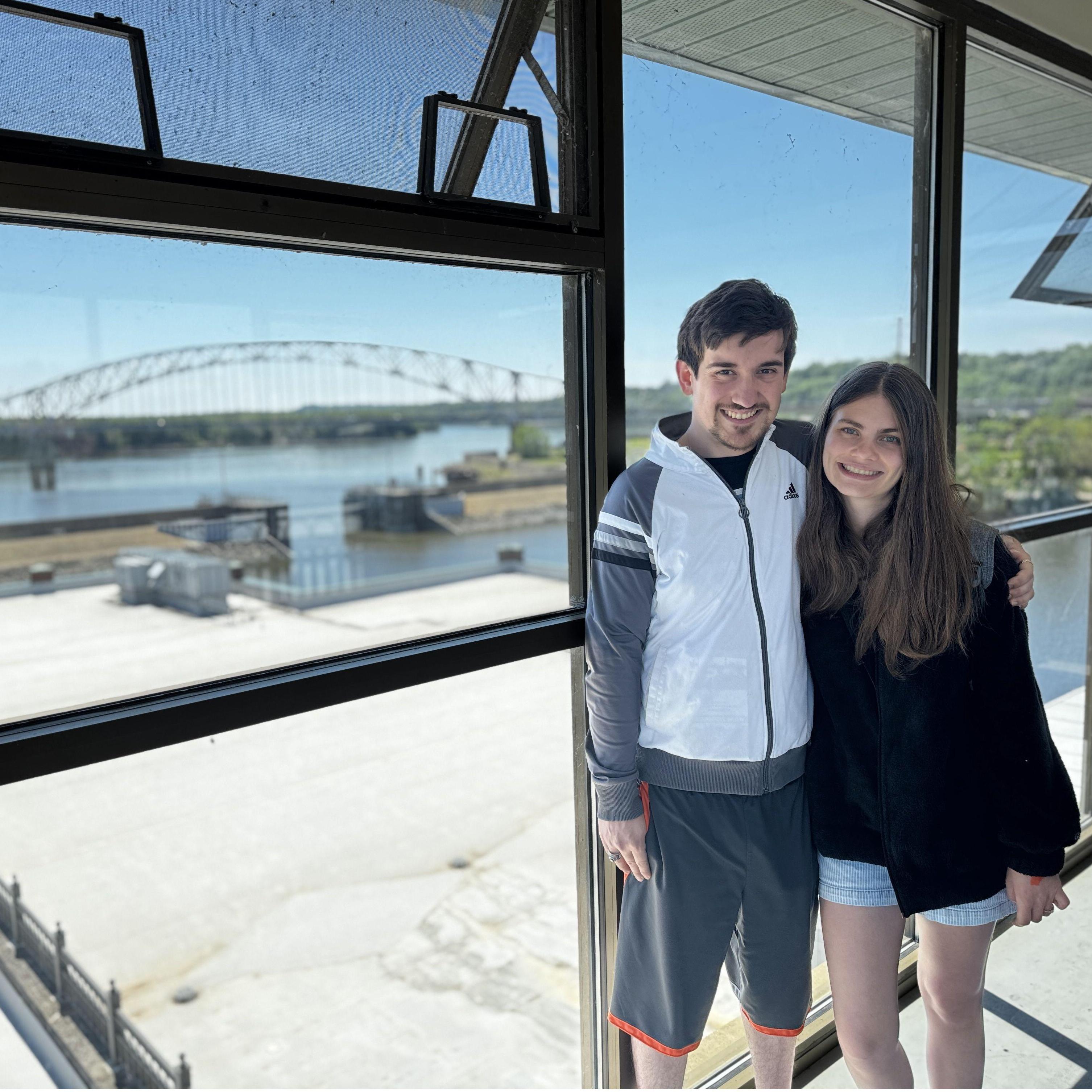 We visited the Mississippi River Museum in Dubuque, IA