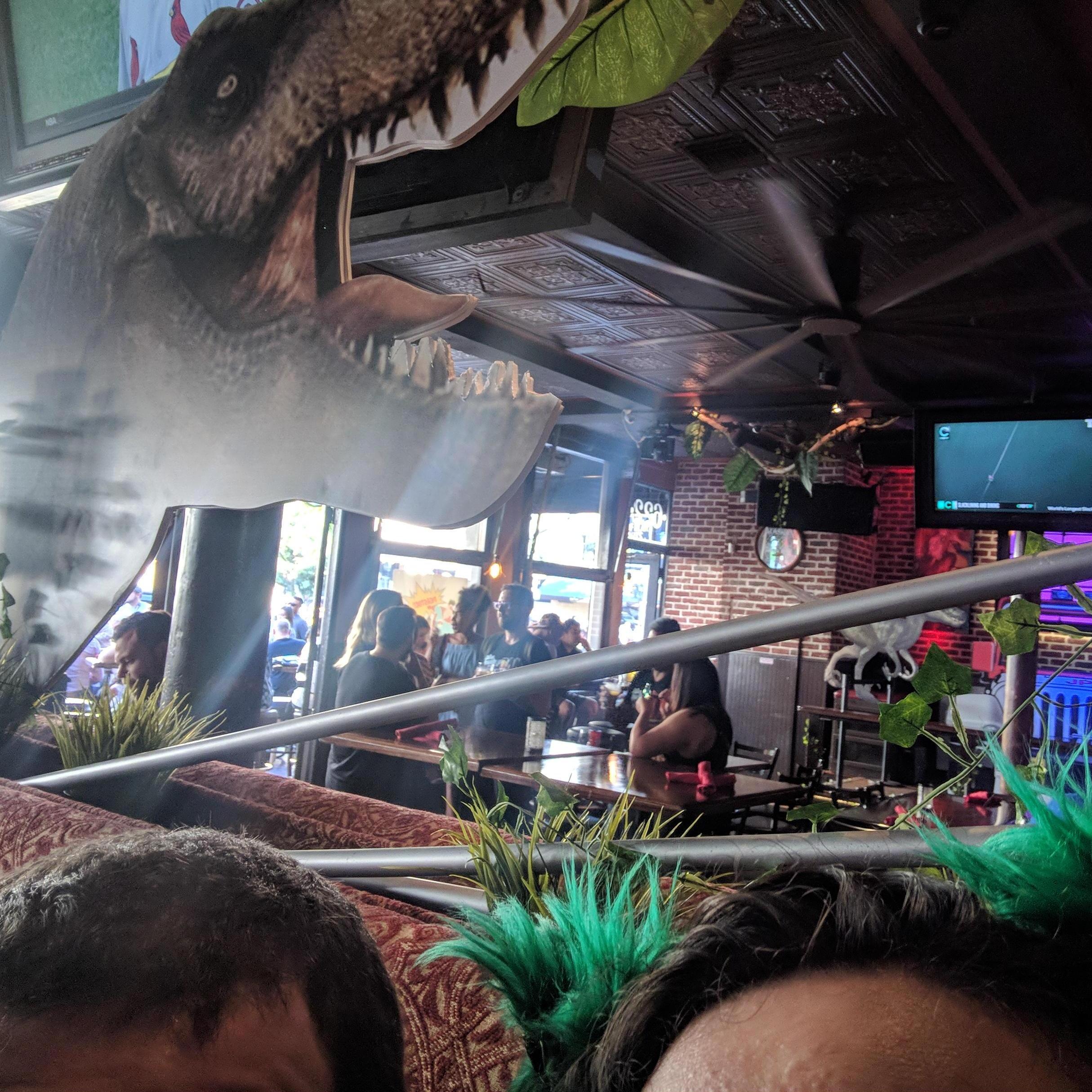 Jurassic Park themed restaurant at SDCC