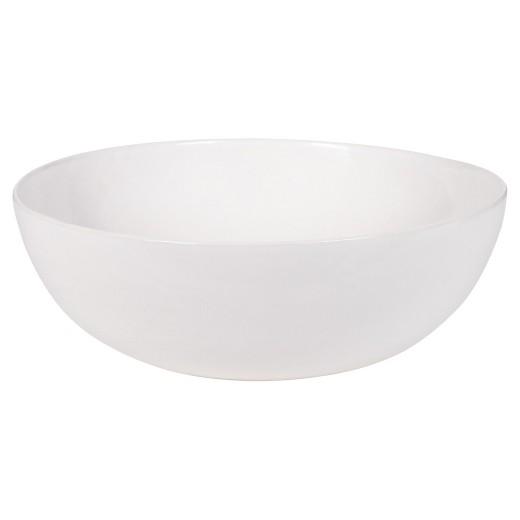 Threshold 16in Stoneware Serving Bowl White