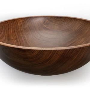 X-Large Wooden Bowl by Andrew Pearce | Champlain (classic) style - Walnut