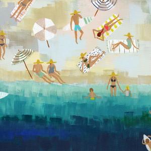 Theresa Losa "Meet Me in the Water" on Paper