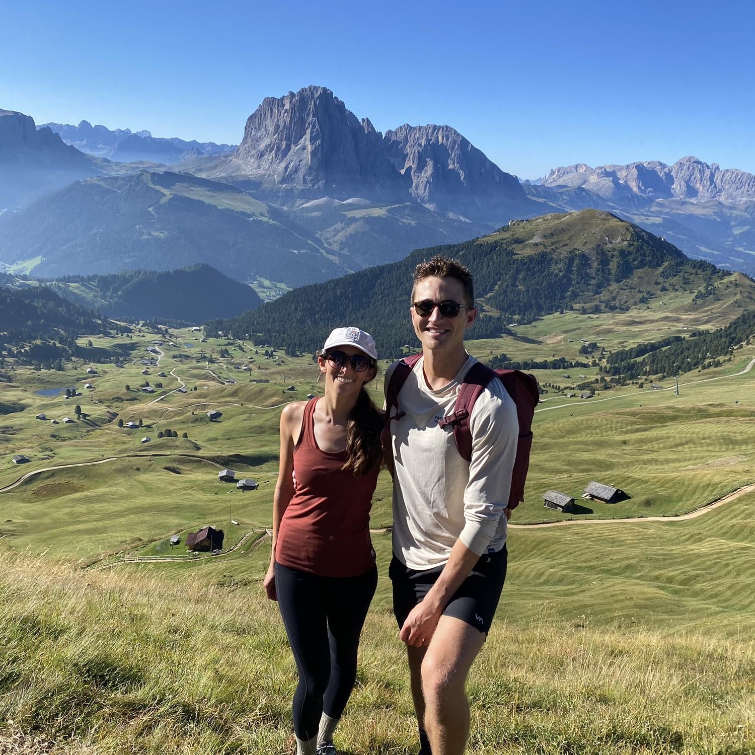 Chasing cows in the Italian Dolamites