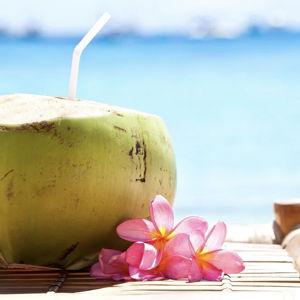 Cocktails on our honeymoon