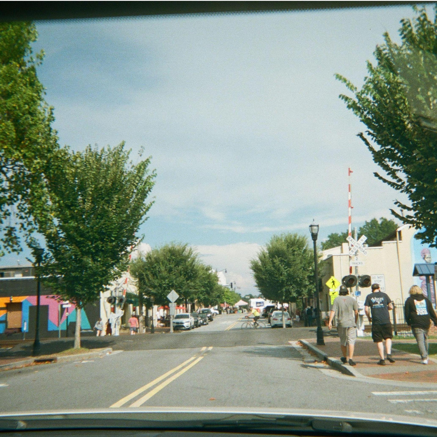 09.06.2021 - On our first date in Marietta, Ryan took this photo with Jessie’s disposable camera. We had no idea that four years later, this same date would be the day we say “I do”!