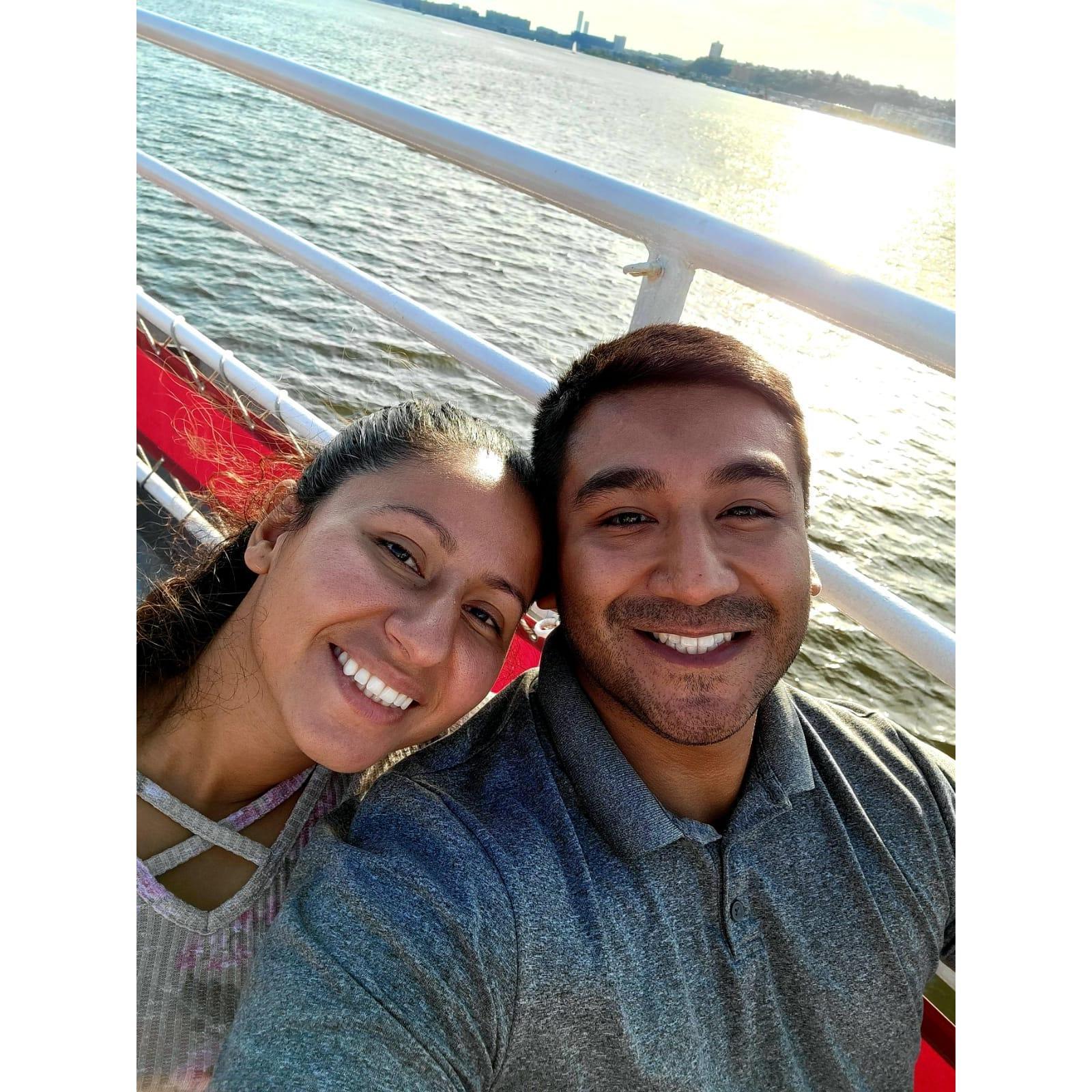 Boat ride in NYC