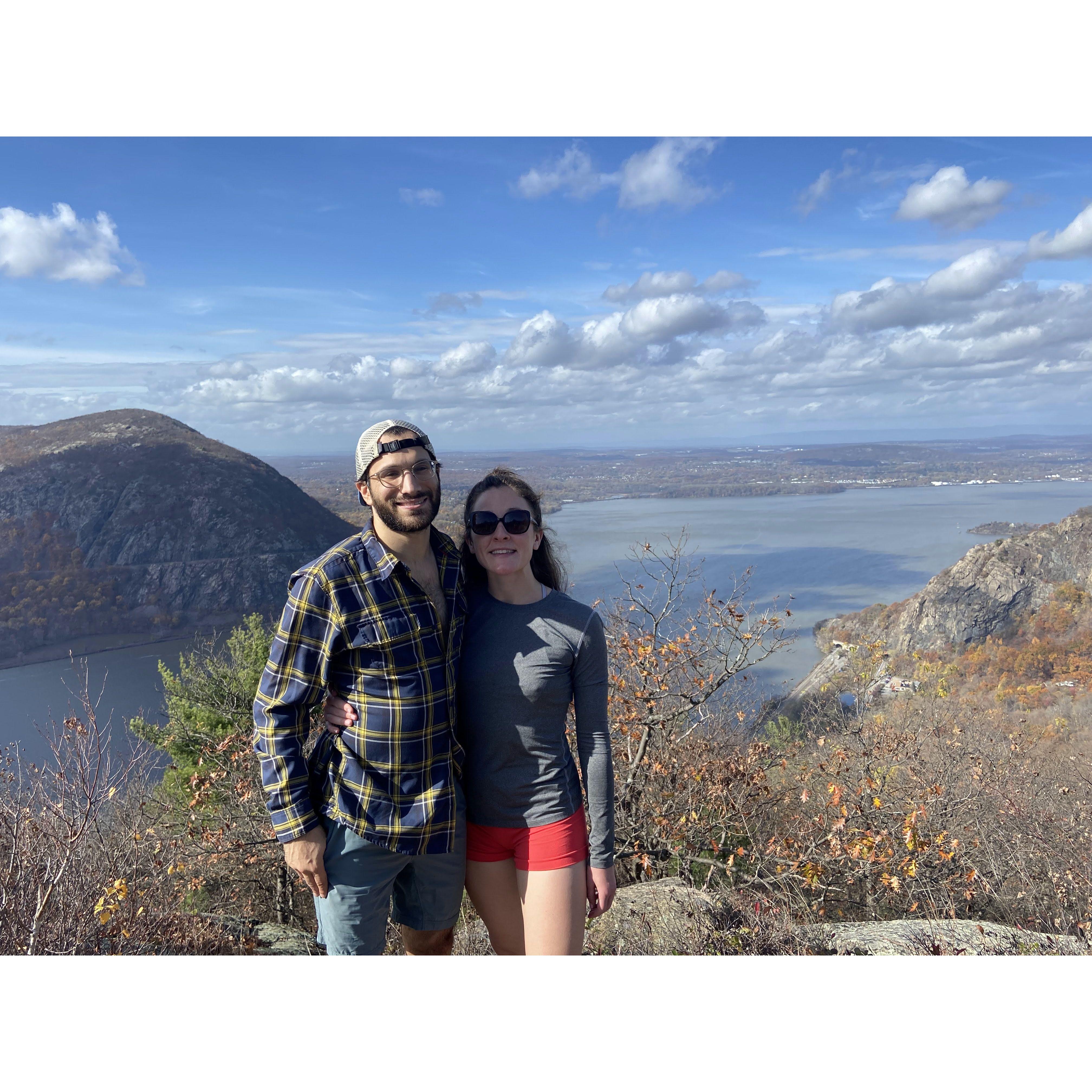 And we found our favorite local lookout point....on the short loop of Bull Hill