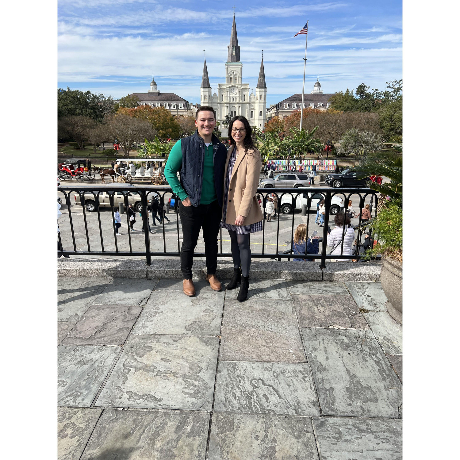 Our first official date in New Orleans!