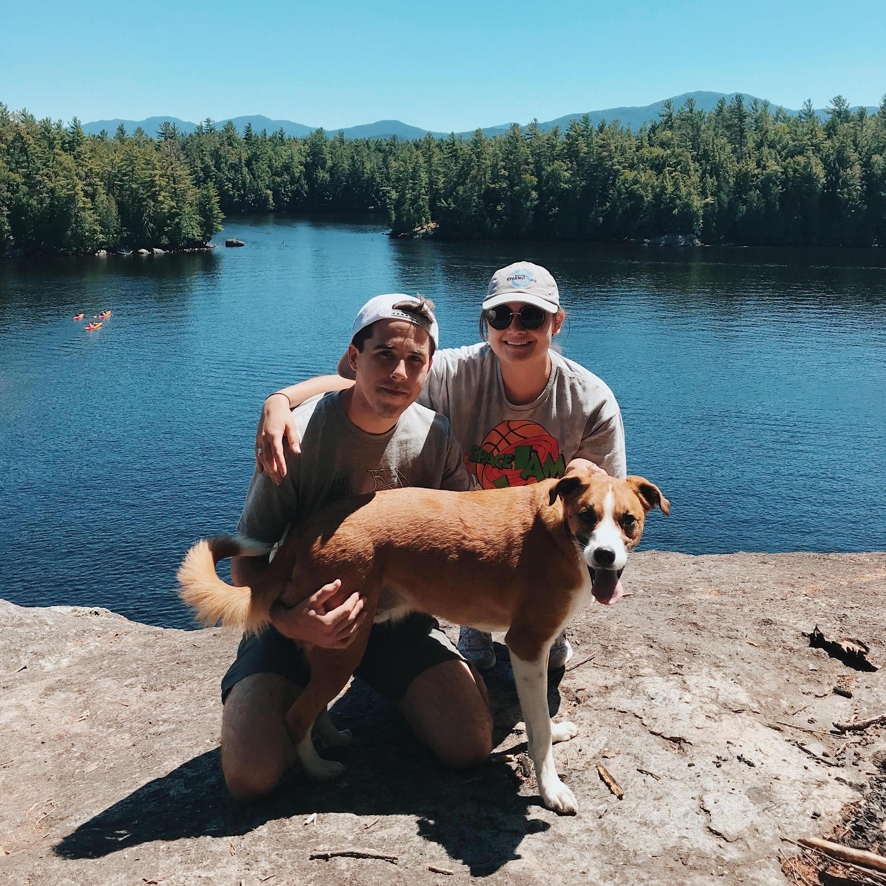 Camping at Saranac Lake in the Adirondacks, NY 2018.