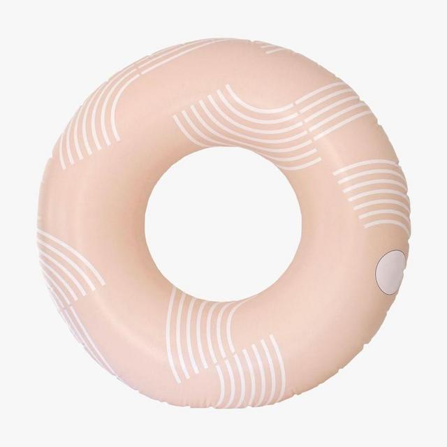 Point Lobos Oversized Pool Tube, Blush Waves