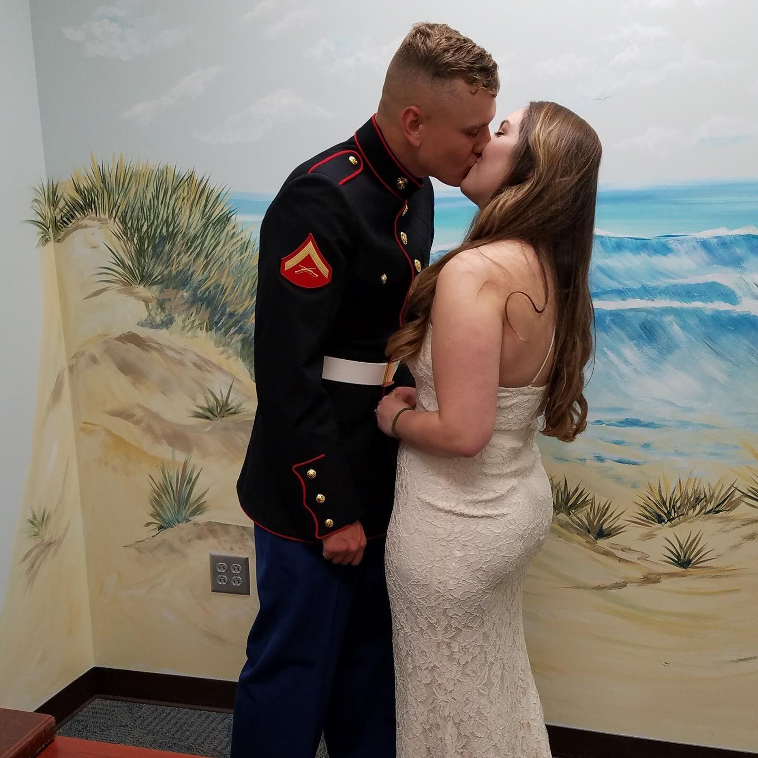 "You may kiss your wife"