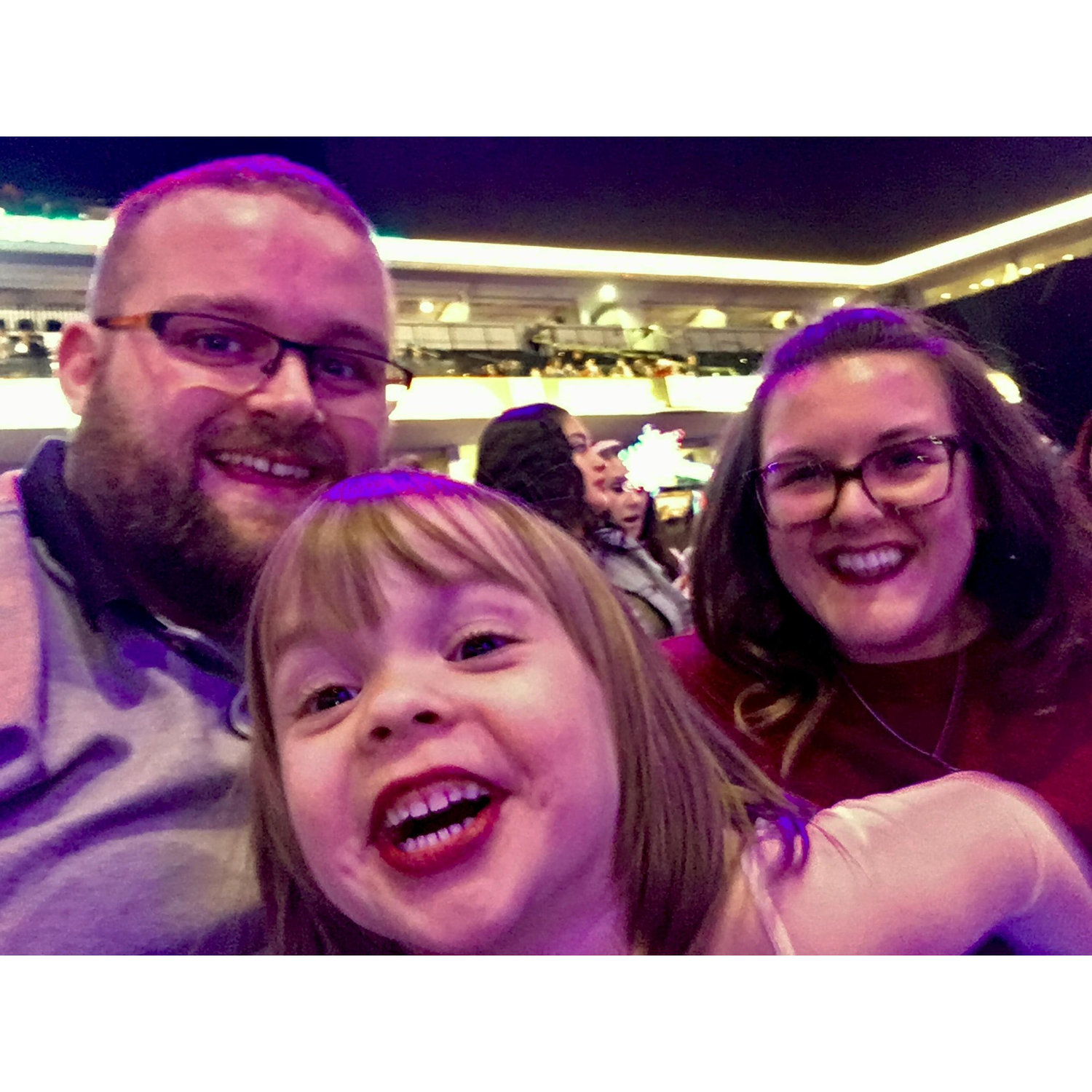 Yearly Disney on Ice trip, with miss "thang" (2019)