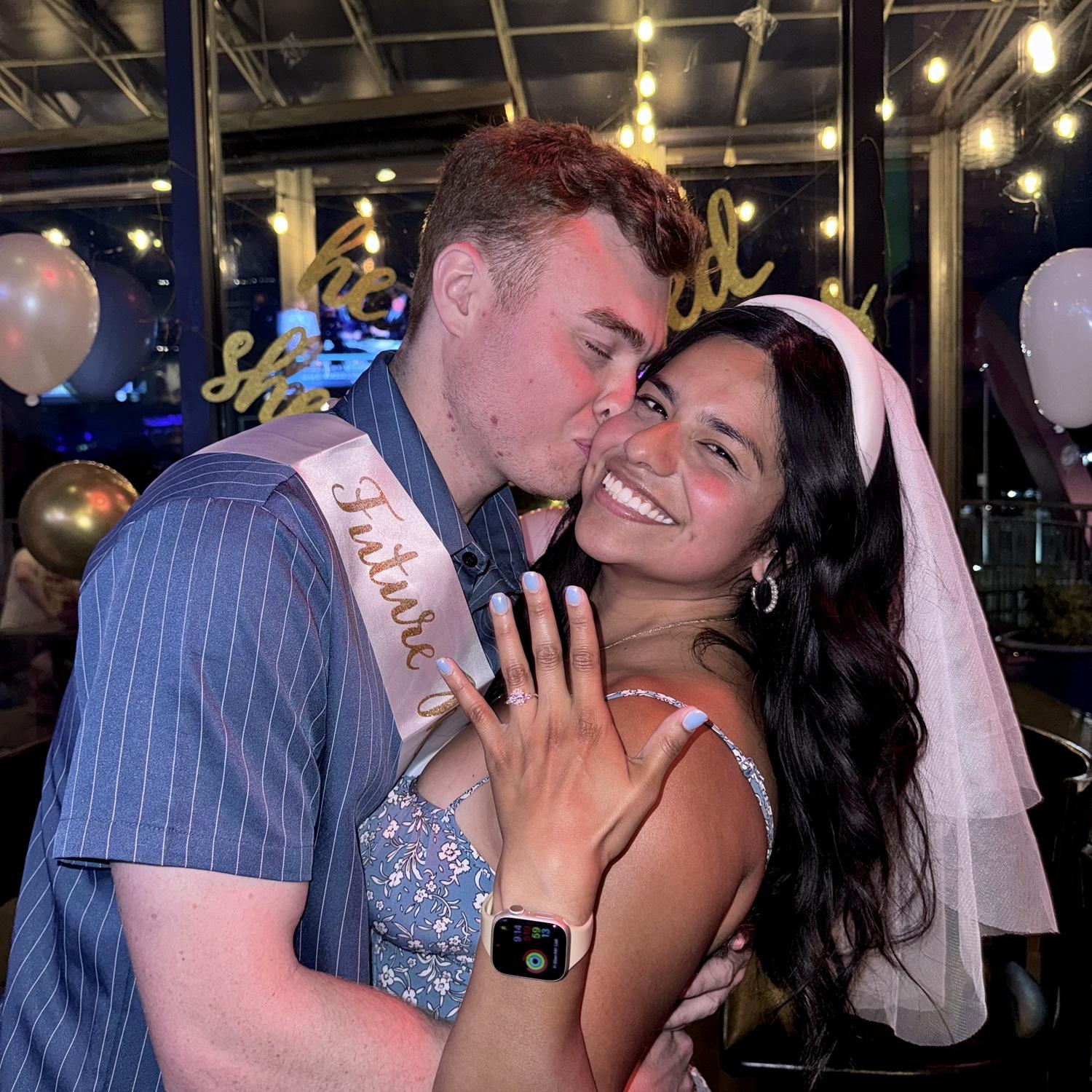 06.08.24
Jack PROPOSED to Aimee in an escape room and then surprised her with all her favorite friends and family at their special bar <3
