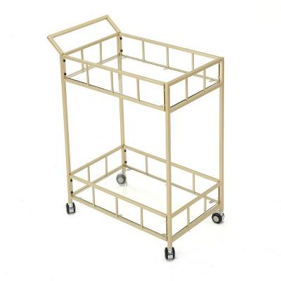 Falon Modern Glam Bar Cart - Christopher Knight Home