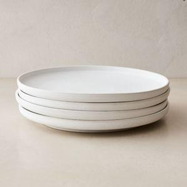 Kanto Stoneware Dinner Plate Set, Set of 4