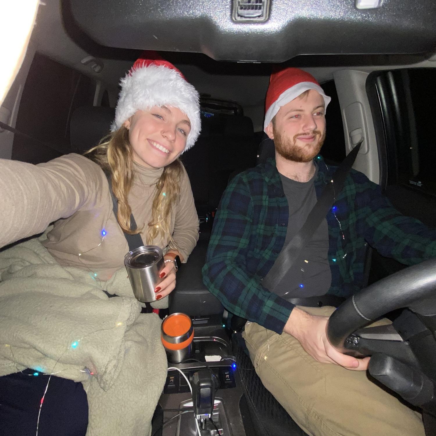 Christmas light drive