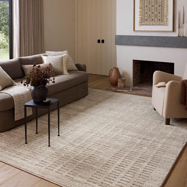 Loloi Amber Lewis Monty Collection MOT-03 Ivory/Beige 7'-10" x 10' Area Rug