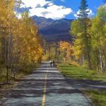 Bike ride from Breckenridge to Frisco