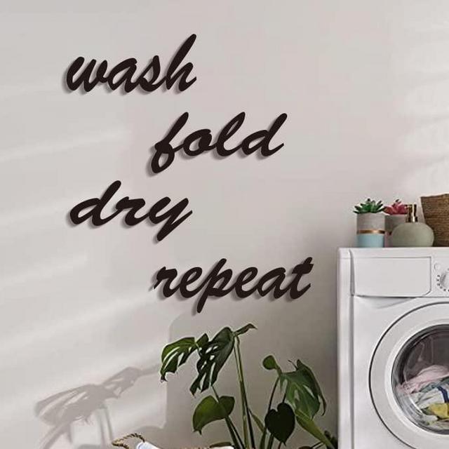 Laundry Room Décor for Wall, Laundry Sign for Laundry Room Wall Art, Bathroom Wall Décor,Farmhouse Laundry Rules and Accessories, 14.2*11 Inch PVC Board