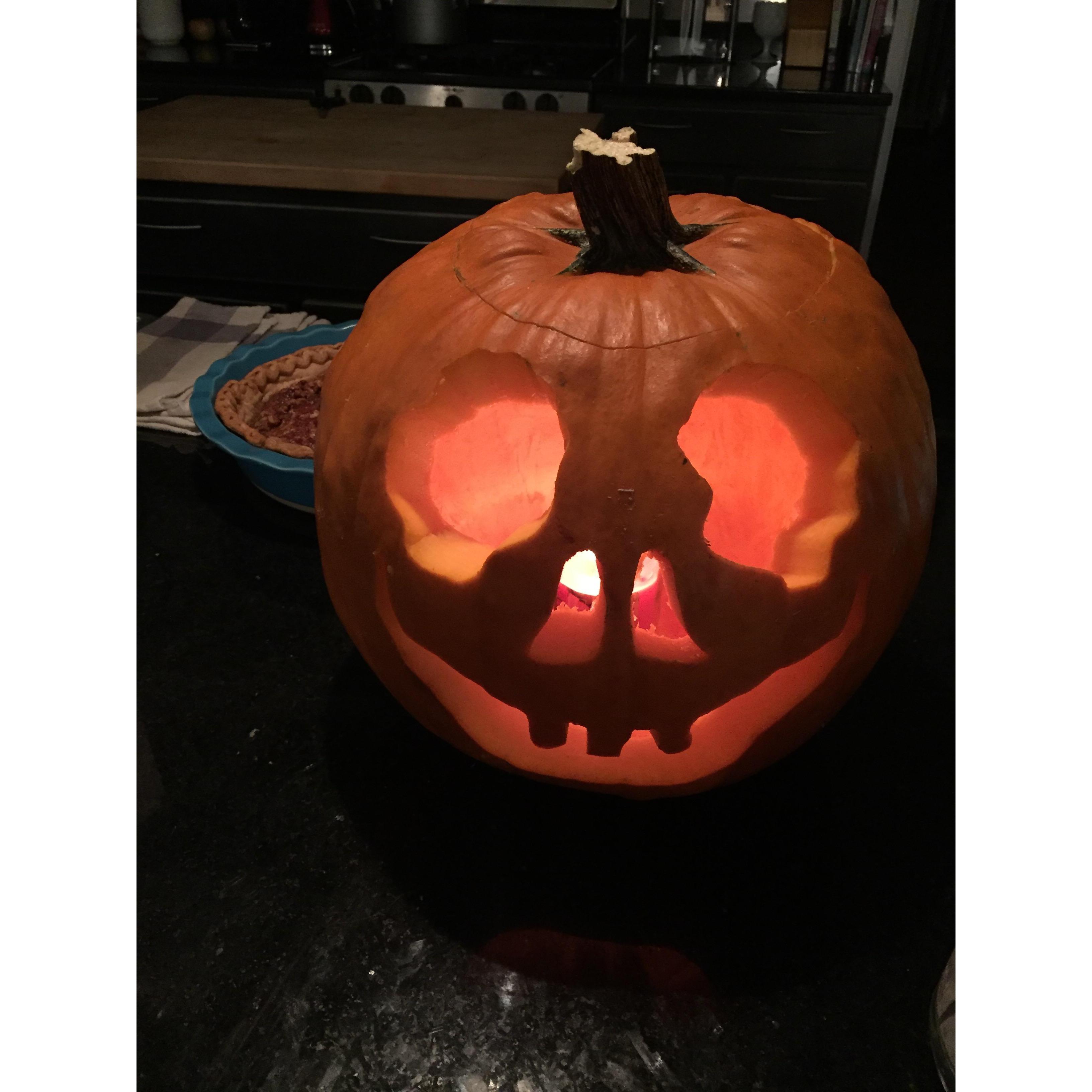 They also carve some mean pumpkins...
