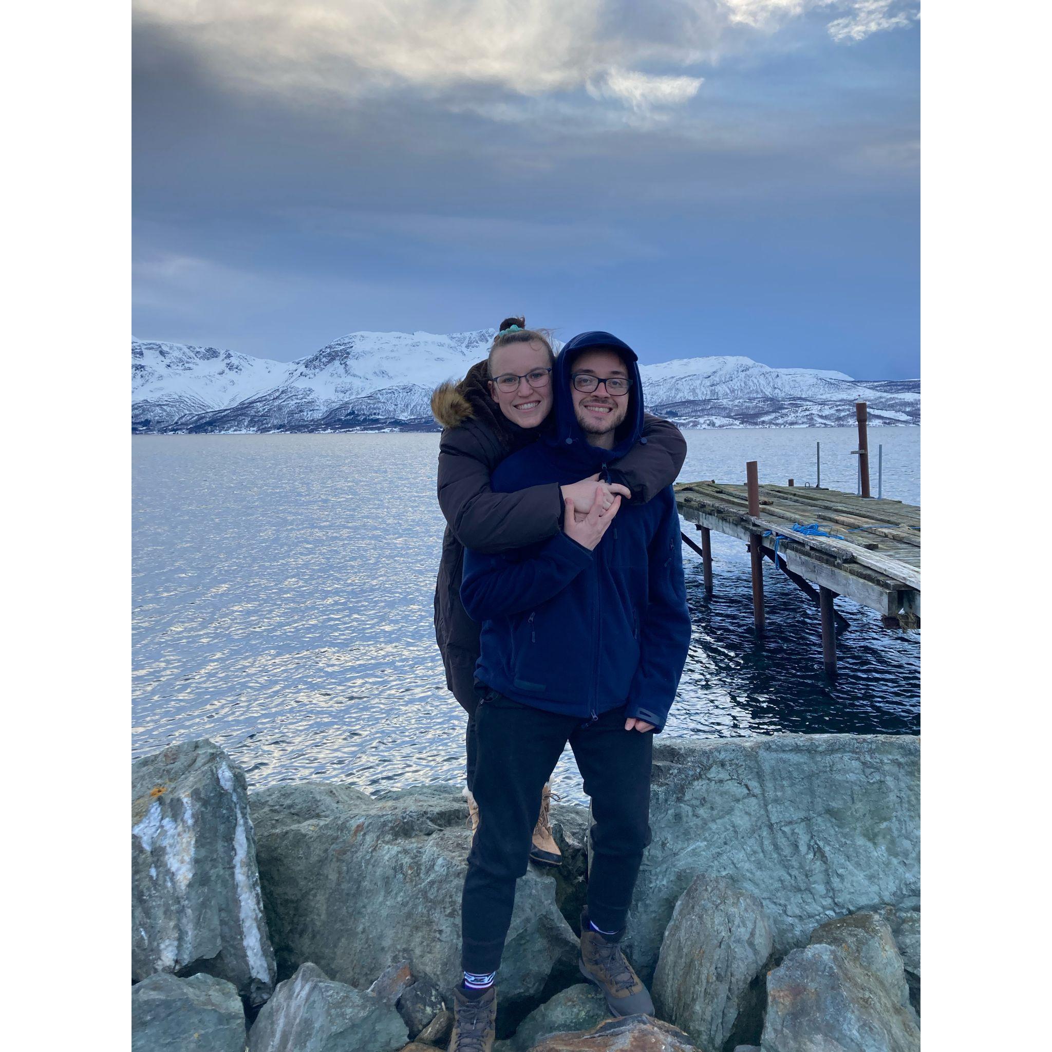 Freezing on a Fjord in Norway :)
